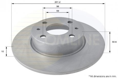 - Диск гальмівний з покриттям Alfa Romeo 164 87->98, Mito 08->, Chrysler Delta 11->, Fiat Bravo 07->, Croma 85->96, Linea 07->, Multipla 99->10, Stilo 01->08, Lancia Delta 08->14, Lybra 99->05, Thema 84->94 Comline ADC1809