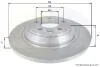 ADC1922 Comline - Диск гальмівний з покриттям Volvo S60 10->, S80 06->, V60 10->, V70 07->, XC70 07-> ADC1922