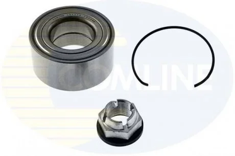 Підшипник к-т Dacia Logan 04-, Sandero 08-, Nissan Kubistar 03-, Renault Clio 90-, Kangoo 97-, Laguna 93-01, Logan 04-, Megane 96-03, Extra 86-98, sandero/Stepway 09-, Scenic 99-03, Thalia 00-, 19 88-01, 21 86-94 Comline CBK008
