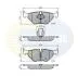 - Гальмівні колодки до дисків Alpina B10 96-&gt;02, BMW 3 Series 98-&gt;05, 5 Series 95-&gt;04 Comline CBP01011 (фото 1)