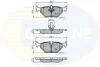 - Гальмівні колодки до дисків BMW 3 Series 98->05, Z4 Roadster 03->, MG ZT 01->, Rover 75 99->05, Saab 9-5 99->01 Comline CBP01024 (фото 1)