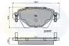 - Гальмівні колодки до дисків Ford Metrostar 04-&gt;07, Mondeo 00-&gt;04, Jaguar X Type 01-&gt; Comline CBP01114 (фото 1)