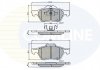 - Гальмівні колодки до дисків Renault Laguna 07->, Megane 02-> Comline CBP01115 (фото 1)