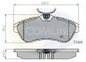 CBP01146 Comline - Гальмівні колодки до дисків Citroen C2 03->, C3 02-> CBP01146