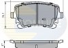 - Гальмівні колодки до дисків Audi A4 03->04, A4 Avant 03->04, A6 04->, A6 Avant 05->, A8 02->10 Comline CBP01313 (фото 1)