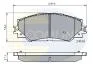 - Гальмівні колодки до дисків Toyota Auris 07-&gt;, Corolla Saloon 02-&gt;, RAV4 III 05-&gt; Comline CBP01515 (фото 1)