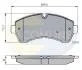 - Гальмівні колодки до дисків Mercedes-Benz Sprinter 06->, VW Crafter 06-> Comline CBP01569 (фото 1)