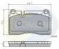 - Гальмівні колодки до дисків VW Touareg 02-&gt; Comline CBP01626 (фото 1)