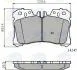 CBP01733 Comline - Гальмівні колодки до дисків Lexus LS 06-> CBP01733
