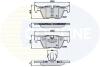 CBP02131 Comline - Гальмівні колодки до дисків BMW 1 Series 10->, 3 Series 11->, 4 Series 13->, X3 10->