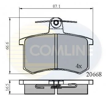 - Гальмівні колодки до дисків Alfa Romeo 164 87->98, Audi A4 94->01, A6 94->97, V8 88->94, A8 94->02, 80 82->86, Coupe 84->88, Quattro 80->91, Audi 86->91, Coupe 88->96, Cabriolet 93->00, 80 91->96, 90 87->91, 100 82->94, 200 83->91, Comline CBP0558