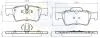 - Гальмівні колодки до дисків Mercedes-Benz M-Class 05-&gt;, R-Class 06-&gt;, G-Class 04-&gt;, GL Class 06-&gt; Comline CBP06059 (фото 1)