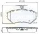 - Гальмівні колодки до дисків Audi A4 94->01, VW Passat 96->02 Comline CBP0736 (фото 1)