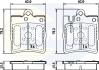 - Гальмівні колодки до дисків Mercedes-Benz C-Class 00->08, CLC 08->11, CLK 97->10, E-Class 95->03, SLK 04->11 Comline CBP0915 (фото 1)