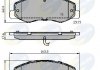 - Гальмівні колодки до дисків Nissan NV400 11->, Opel Movano 10->, Renault Master 10-> Comline CBP12108 (фото 1)