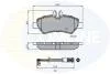 - Гальмівні колодки до дисків Mercedes-Benz Sprinter 06-&gt;, VW Crafter Van 06-&gt; Comline CBP21556 (фото 1)