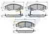 CBP31297 Comline - Гальмівні колодки до дисків Chevrolet Cruze 03->08, Opel Agila 00->07, Subaru Justy 03->, Suzuki Wagon 01->05 CBP31297