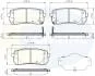 - Гальмівні колодки до дисків Hyundai iLoad 08->, i800 08->, iX55 08->, Kia Sedona 06-> Comline CBP31675 (фото 1)