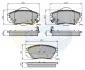 - Гальмівні колодки до дисків Chevrolet Malibu 12-&gt;, Opel Insignia 08-&gt; Comline CBP31679 (фото 1)
