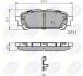- Гальмівні колодки до дисків Subaru Impreza 00-&gt; Comline CBP31775 (фото 1)