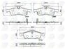 - Гальмівні колодки до дисків Honda Civic 12->, Nissan Juke 10-> Comline CBP32204 (фото 1)