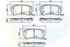- Гальмівні колодки до дисків Kia Picanto 11-> Comline CBP32276 (фото 1)