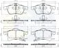 - Гальмівні колодки до дисків Chevrolet Viva 03->08, Zafira 00->, Opel Astra 98->04, Zafira 98->05 Comline CBP3583 (фото 1)