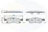 - Гальмівні колодки до дисків Mercedes-Benz GL-Class 12->, GLE 15->, GLS 15->, M-Class 11-> Comline CBP36133 (фото 1)