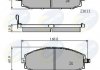 - Гальмівні колодки до дисків Nissan Patrol 97-> Comline CBP3777 (фото 1)