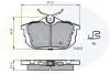 - Гальмівні колодки до дисків Mitsubishi Carisma 96-&gt;06, Colt 04-&gt;, Space Star 98-&gt;06, Smart Forfour 04-&gt;, Volvo S40 96-&gt;03, V40 96-&gt;04 Comline CBP3945 (фото 1)