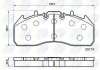 - Гальмівні колодки до дисків Comline CBP9078MK (фото 1)