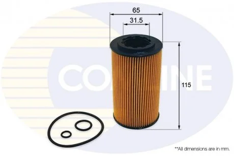 - Фільтр оливи (аналогWL7430/OX153/7D1) Chrysler Pt Cruiser 02->10, Honda Accord 04->, Cr V 05->06, Fr V 05-> Comline CHN11675