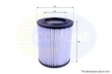 - Фільтр повітря (аналогWA9437/LX1768) Honda Civic 01->, CR-V 02->, FR-V 05->, Stream 01-> Comline CHN12009