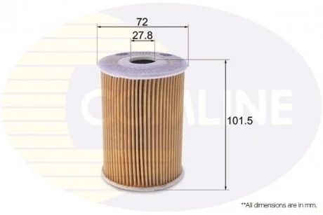 - Фільтр оливи (аналогWL7418/OX415D) Nissan Patrol 00->, Terrano 02->, Interstar 03->, Opel Movano 03->, Renault Master 03->, Vauxhall Movano 03->10 Comline CNS11200