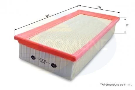 - Фільтр повітря (аналогWA6185/LX572) Citroen AX 88->97, BX 87->94, C5 01->04, C8 02->, Dispatch 95->, Synergie 94->02, Xantia 95->03, ZX 96->98, Relay 94->02, Fiat Scudo 96->06, Ulysse 94->02, FSO Polonez 88->, Lancia Phedra 02->, Z Comline EAF005