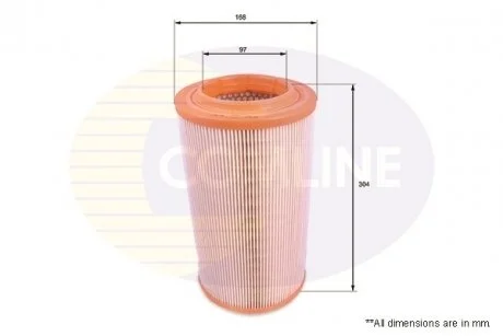 - Фільтр повітря (аналогWA9523/LX2059) Citroen Relay 06->, Fiat Ducato 06->, Peugeot Boxer 06-> Comline EAF646