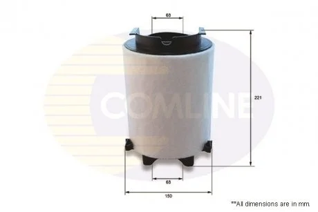 - Фільтр повітря (аналогWA9757/LX1566/1) Audi A3 03->, Seat Altea 04->, Leon 05->, Toledo 04->, Skoda Octavia 04->, Superb 08->, Yeti 09->, VW Caddy 04->, EOS 06->, Golf 04->, Jetta 05->, Magotan 07->, Sagitar 06->, Passat 05->, Scir Comline EAF713