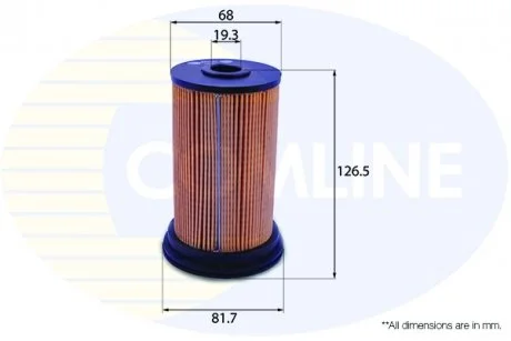 - Фільтр палива (аналогWF8240/KX69) BMW 3 98->05 Comline EFF081