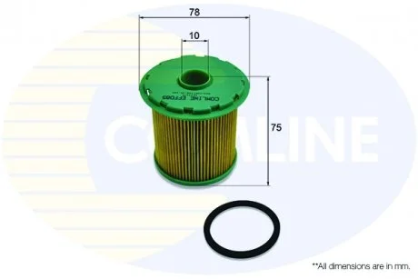 - Фільтр палива (аналогWF8254/KX81D) Renault Clio 98->, Kangoo 00->, Kangoo Express 97->, Laguna 97->01, Megane 96->03, Scenic 99->03 Comline EFF085