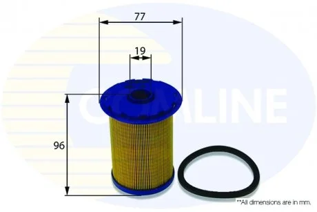 - Фільтр палива (аналогWF8315/KX183D) Nissan Interstar 02->, Primastar 01->, Opel Movano 00->, Vivaro 01->, Renault Trafic 01->, Master 00->, Vauxhall Movano 00->10, Vivaro 01->14 Comline EFF119