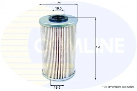 - Фільтр палива (аналогWF8301/KX204D) Nissan Interstar 02->, Primastar 01->, Opel Movano 00->, Vivaro 01->, Renault Trafic 01->, Master 00->, Vauxhall Movano 00->, Vivaro 01->14 Comline EFF139