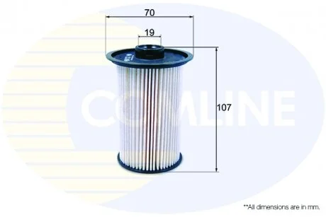 - Фільтр палива (аналогWF8367/KX229D) Ford C-Max 07->, Focus C-Max 05->07, Focus 05->10, Galaxy 06->, Mondeo 07->, S-Max 06-> Comline EFF171