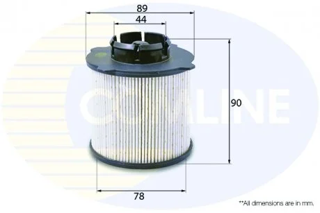 - Фільтр палива (аналогWF8428/KX265D) Chevrolet Cruze 09->, Malibu 12->, Orlando 11->, Holden Cruze 09->11, Opel Astra J 09->, Cascada 13->, Insignia 08->, Meriva 05->10, Meriva B 10->, Zafira Tourer 11->, Saab 9-3 07->, 9-5 10->, Va Comline EFF224