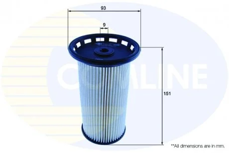 - Фільтр палива (аналогWF8477/KX386) Audi A3 8V1 12->, 8VA A3 Sportback 12-> Comline EFF270D
