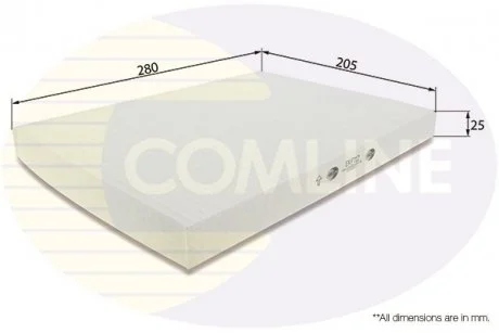 - Фільтр салону (аналогWP6810/LA31) Audi A3 96->03, TT 98->06, Seat Arosa 97->04, Seat Cordoba 99->02, Ibiza 97->02, Inca 95->03, Leon 99->06, Toledo 99->06, Skoda Octavia 97->10, Superb 01->, Vw Caddy 96->04, Golf 91->97, Lupo 98->0 Comline EKF112