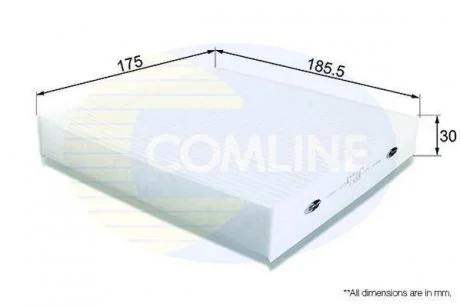 Фільтр салону Comline EKF225