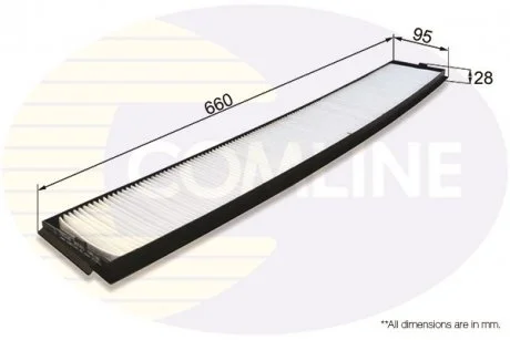 - Фільтр салону (аналогWP9002/LA102) Alpina B3 99->06, BMW 3 98->, X3 04-> Comline EKF255
