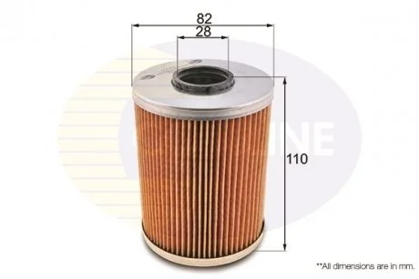 - Фільтр оливи (аналогWL7040/OX187D) BMW 3 90->99, 5 89->97, Z3 97->03 Comline EOF014