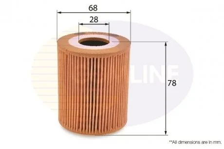 - Фільтр оливи (аналогWL7283/OX156D1) Alpina D10 99->, BMW 3 99->, 5 98->, 7 ->98, Land Rover Range Rover 02->, Opel Omega 01->, Vauxhall Omega 01-> Comline EOF081