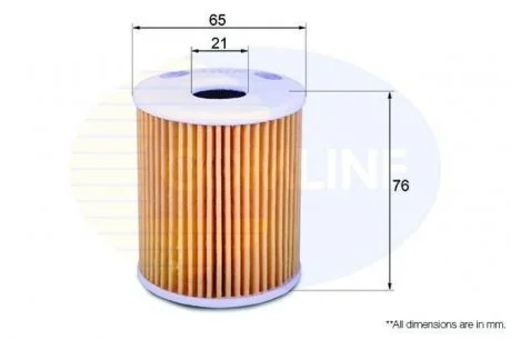- Фільтр оливи (аналогWL7489) Seat Ibiza 10->, Skoda Fabia 10->14, Roomster 10->15, VW Polo 09-> Comline EOF240